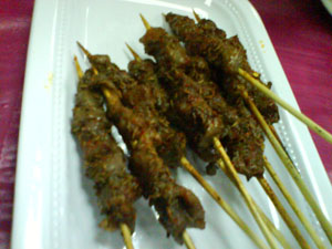 东北菜羊肉串 Dong bei cai - mutton satay with spices 2