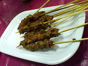 东北菜羊肉串 Dong bei cai - mutton satay with spices 1